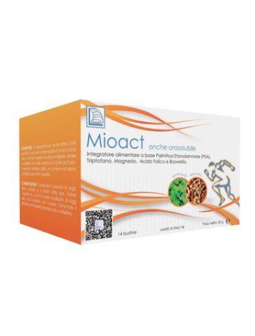 Mioact - integratore per contratture muscolari - 14 bustine