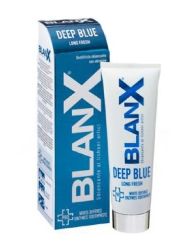Blanx deep blue dentifricio sbiancante 25 ml