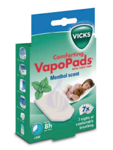 Vicks vapopads menthol scent 7 pezzi