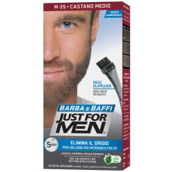 Just For Men Colorante  Barba & Baffi M35 Castano Medio