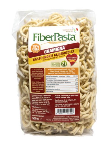 Fiberpasta gramigna basso indice glicemico 500 g