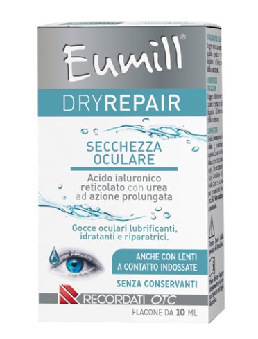 Eumill dryrepair collirio per occhi rossi 10 ml