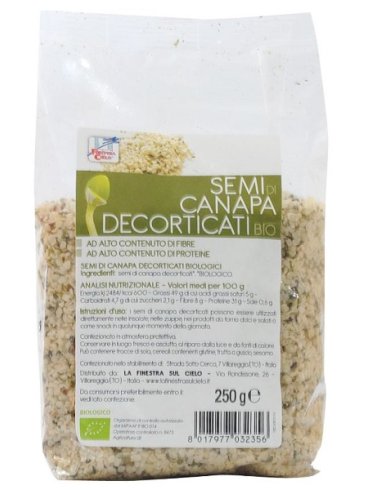 Semi canapa decortic bio 250g