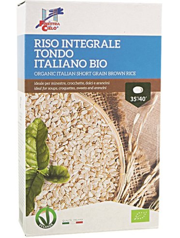 Fsc riso integrale tondo bio 1000 g