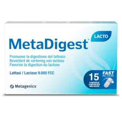 MetaDigest Lacto - Integratore di Lattasi - 15 Capsule