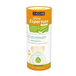 Zuccari Aloe Expertuss Bambini - Funzionalità delle Vie Respiratorie - 150 ml Gusto Banana