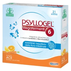Psyllogel Megafermenti 6 Gusto ACE - 21 Bustine