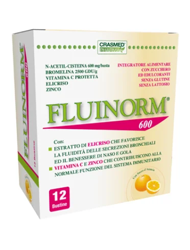 Fluinorm 600 12 bustine Fluinorm 600 12 bustine