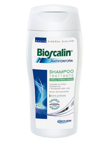 Bioscalin - shampoo antiforfora per capelli normali e grassi - 200 ml