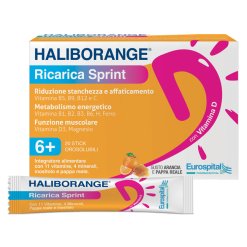 Haliborange Ricarica Sprint Integratore Tonico 20 Stick