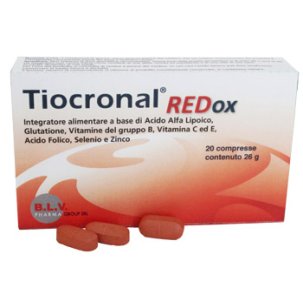 Tiocronal Redox Integratore Antiossidante 20 Compresse