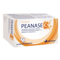 Peanase C - Integratore di Vitamina C e D3 - 20 Bustine