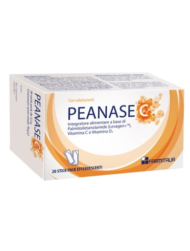 Peanase c - integratore di vitamina c e d3 - 20 bustine