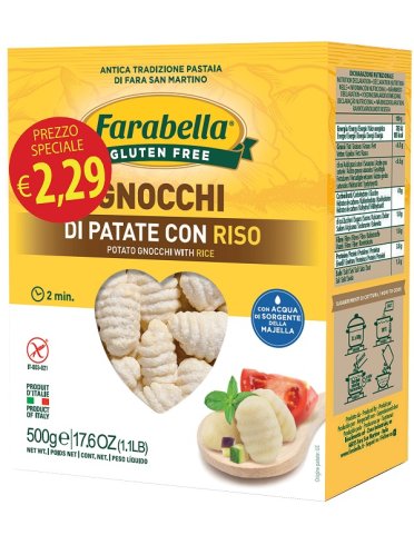 Farabella gnocchi patate 500 g promo