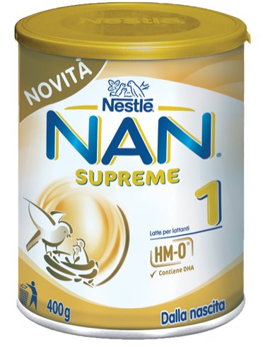 Nestle' nan supreme 1 latte di crescita 400 g