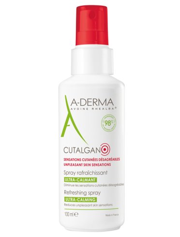 A-derma cutalgan spray - spray corpo rinfrescante lenitivo - 100 ml