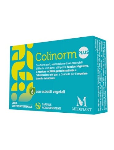 Colinorm plus integratore digestivo 30 capsule