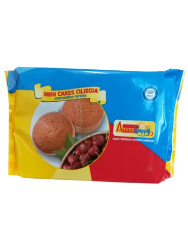 Amino' happy d mini cakes ciliegia 160 g