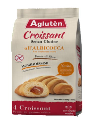 Agluten croissant all'albicocca 220 g