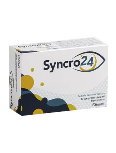 Syncro24 - integratore antiossidante - 30 compresse divisibili bistrato