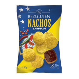 BEZGLUTEN NACHOS BARBECUE GLUTEN FREE 80 G