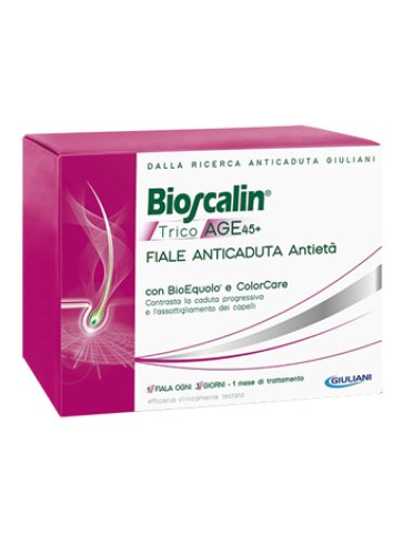 Bioscalin tricoage 50+ - trattamento anticaduta donna - 10 fiale