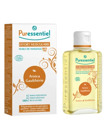 Puressentiel per olio massaggio bio sforzo muscolare Puressentiel per olio massaggio bio sforzo muscolare