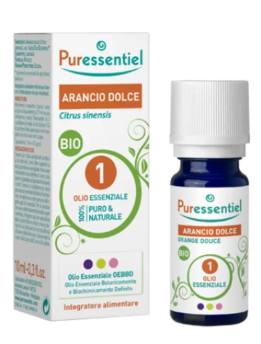 Puressentiel arancio dolce olio essenziale bio 10 ml Puressentiel arancio dolce olio essenziale bio 10 ml