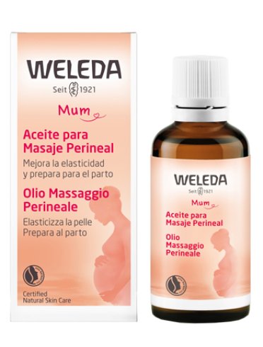 Weleda mum - olio massaggio perineale - 50 ml