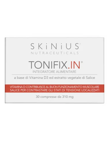 Tonifix in - integratore di vitamina d3 per il benessere delle ossa - 30 compresse