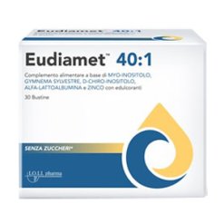 Eudiamet 40:1 - Integratore per Controllo della Glicemia - 30 Buste