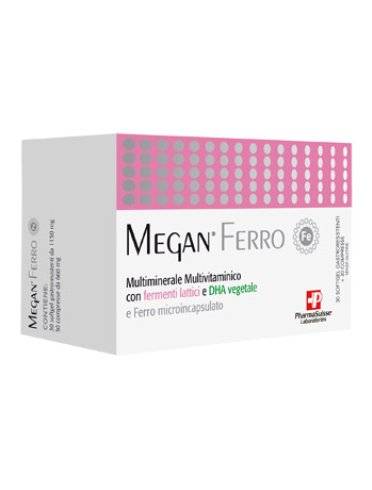 Megan ferro - integratore per donne in gravidanza - 30 softgel + 30 compresse