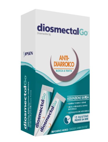 Diosmectalgo - dispositivo medico anti-diarroico - 12 bustine