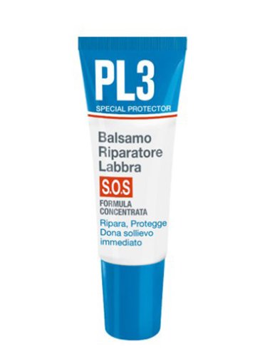 Pl3 balsamo riparatore labbra sos 7,5 ml