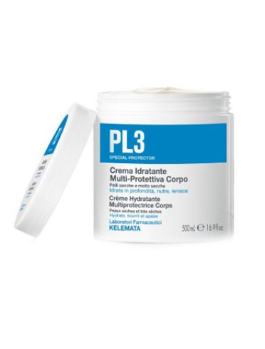 Pl3 crema idratante multiprotettiva corpo 500 ml