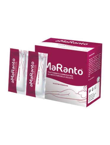 Amaranto trattamento cosmetico per inestetismi cellulite 16bustine monodose 10 ml