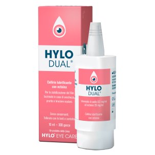 Hylo-Dual - Collirio Idratante per Occhi Irritati - 10 ml