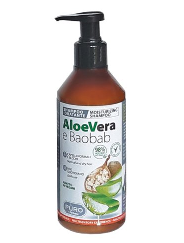 Puro shampoo aloe-baobab250ml