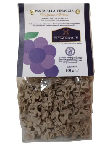 Pasta vinaccia taurisolo formato pantacce 500 g Pasta vinaccia taurisolo formato pantacce 500 g