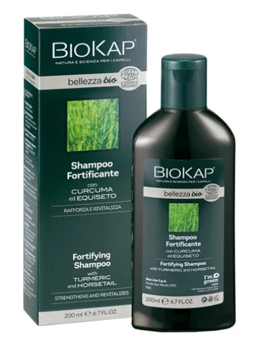 Biokap bellezza bio - shampoo fortificante rivitalizzante - 200 ml