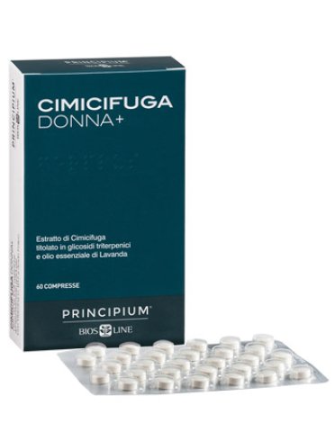 Principium cimicifuga donna+ - integratore per la menopausa - 60 compresse