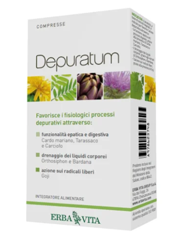 Depuratum compresse 30 compresse Depuratum compresse 30 compresse
