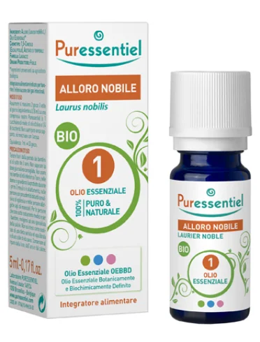 Puressentiel alloro nobile olio essenziale bio 10 ml Puressentiel alloro nobile olio essenziale bio 10 ml