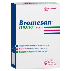 Bromesan Mono Integratore di Bromelina 10 Bustine