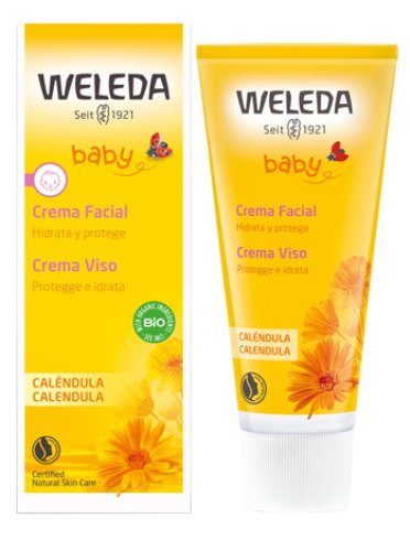 Weleda baby - crema protettiva viso alla calendula - 50 ml