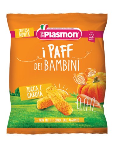 Plasmon dry snack paff zucca carote 15 g