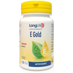 LongLife E Gold - Integratore Antiossidante - 120 Perle