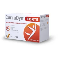 CurcuDyn Forte - Integratore per la Funzionalità delle Articolazioni - 90 Capsule