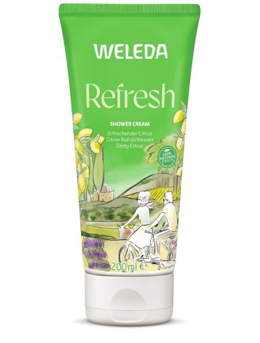 Weleda - gel doccia corpo cremosa limone - 200 ml