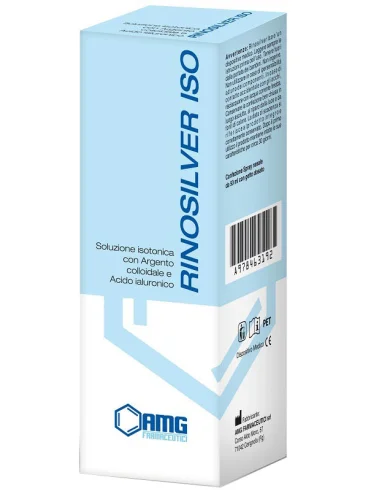 Rinosilver iso spray nasale 50 ml Rinosilver iso spray nasale 50 ml